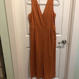 Wide Leg Jumper Autumn Orange